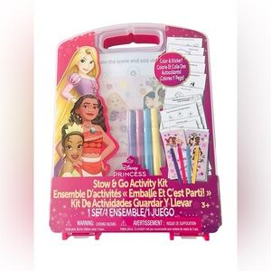Disney Princess Stow & Go Activity Kit - Pink